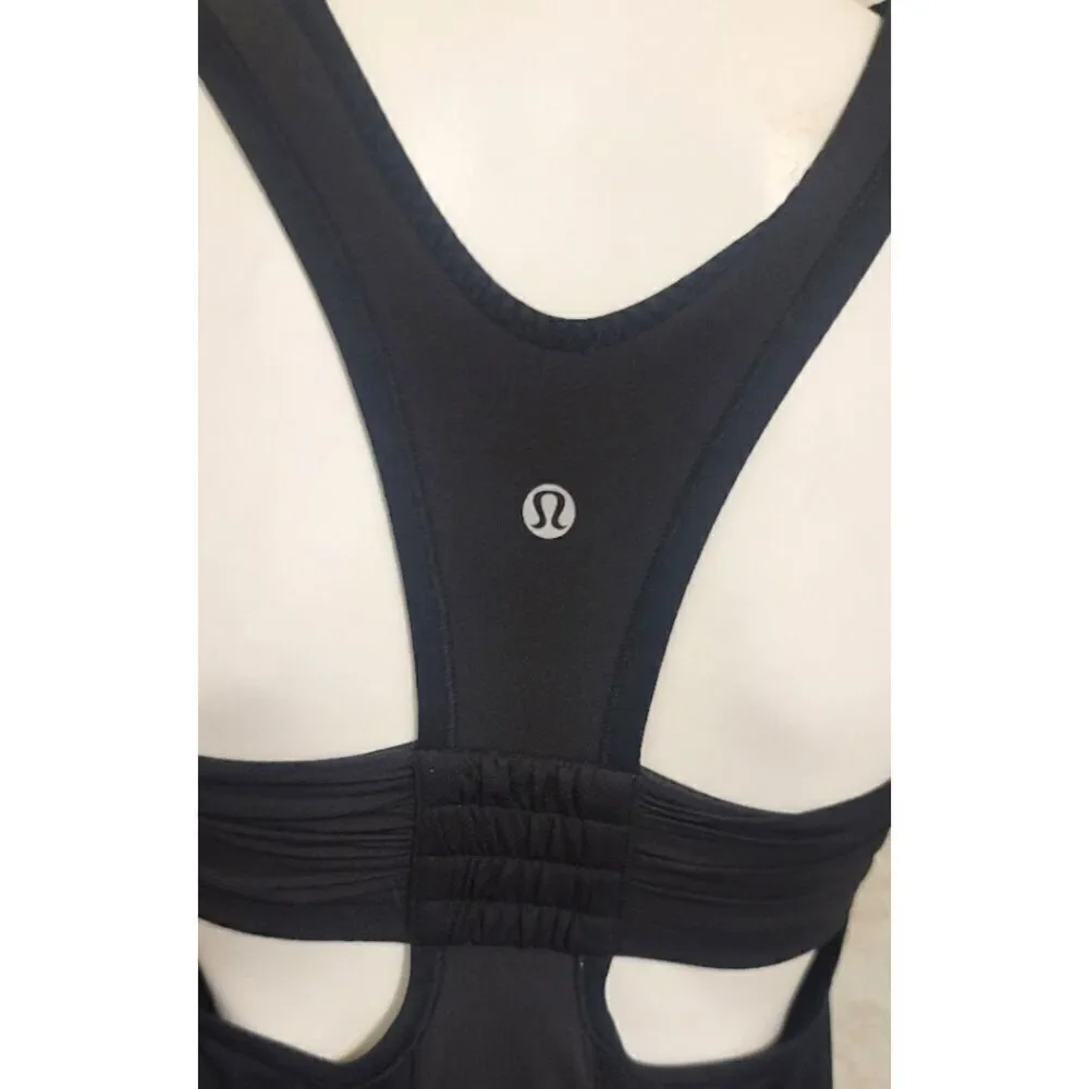 Lululemon Racerback Tank with Exposed Built-in Bra